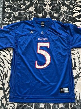 adidas Royal Blue Athletic Jersey with White Logo